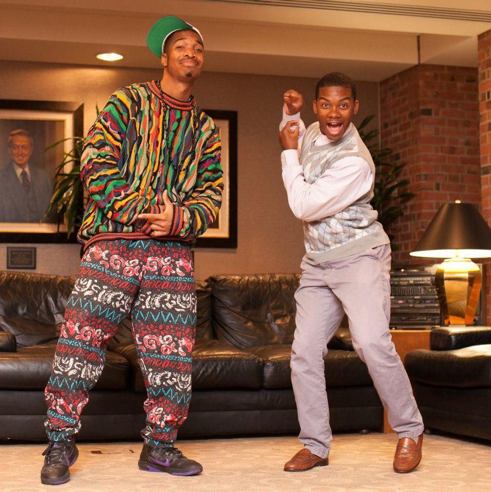 The Fresh Prince and Carlton costume