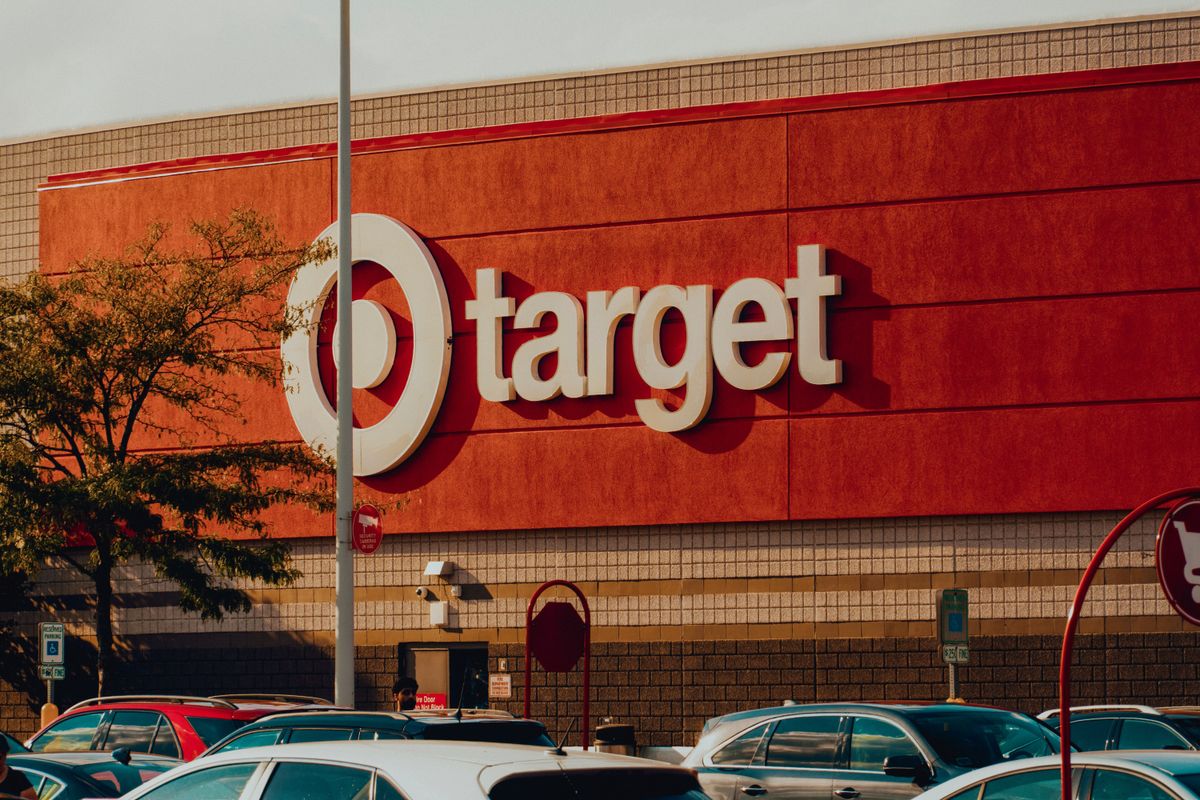 The front of a Target store is pictured. 