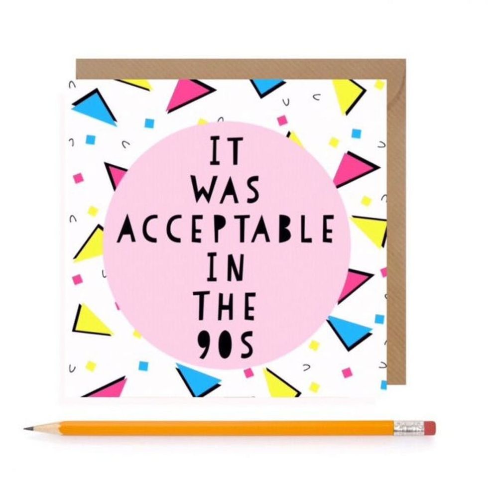 The Gin Fox It Was Acceptable in the '90s Valentine's Day Card