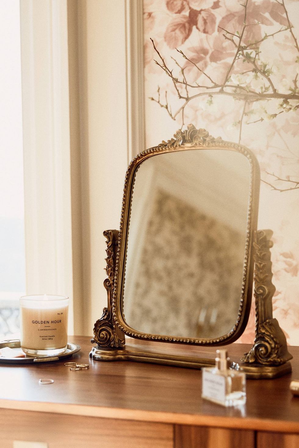 The Gleaming Primrose Vanity Mirror