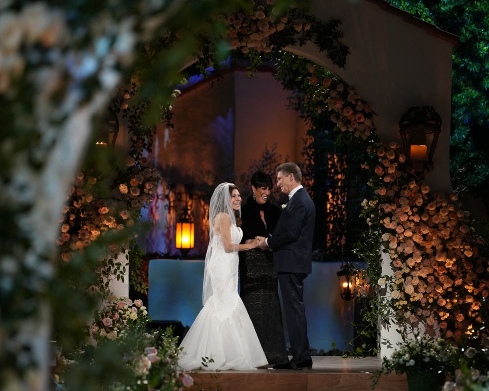 "The Golden Bachelor" wedding