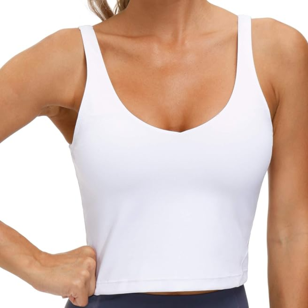 The Gym People Longline Padded Sports Bra