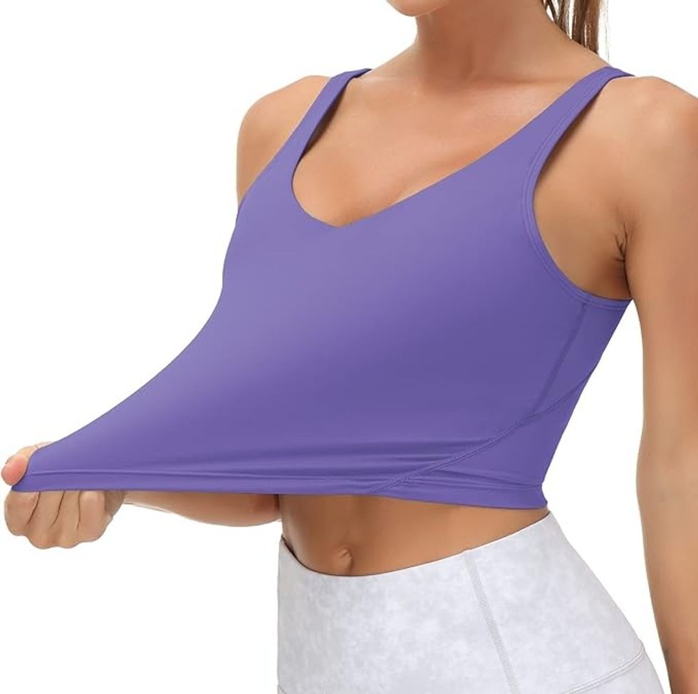 The Gym People Longline Sports Bra