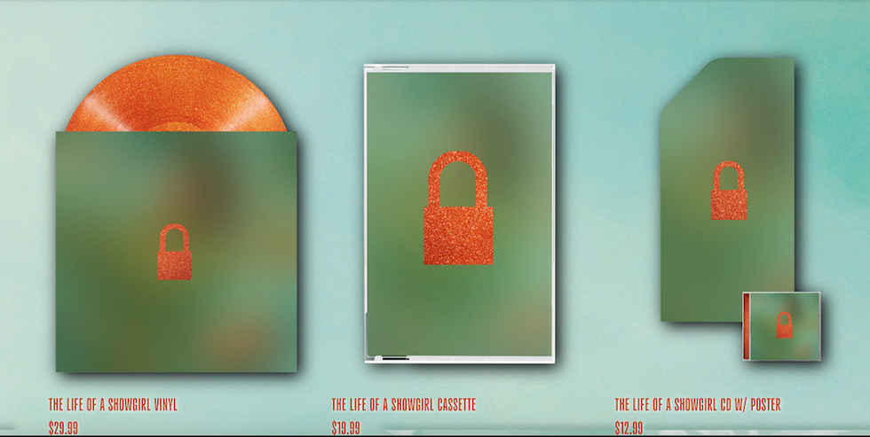 the life of a showgirl taylor swift