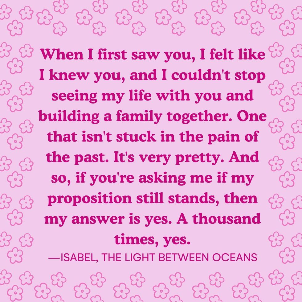 The Light Between Oceans romantic movie quotes