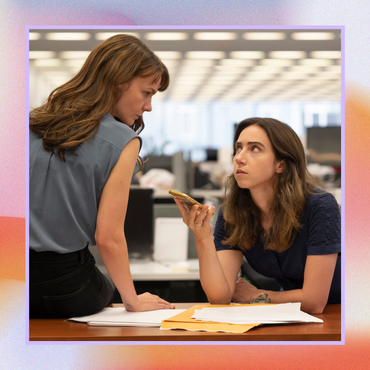 the most empowering part of she said carey mulligan zoe kazan