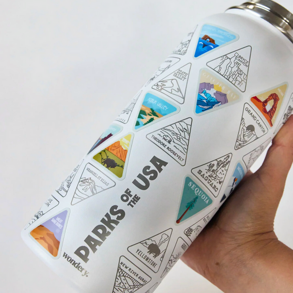 The Original Parks of the USA Bucket List Bottle