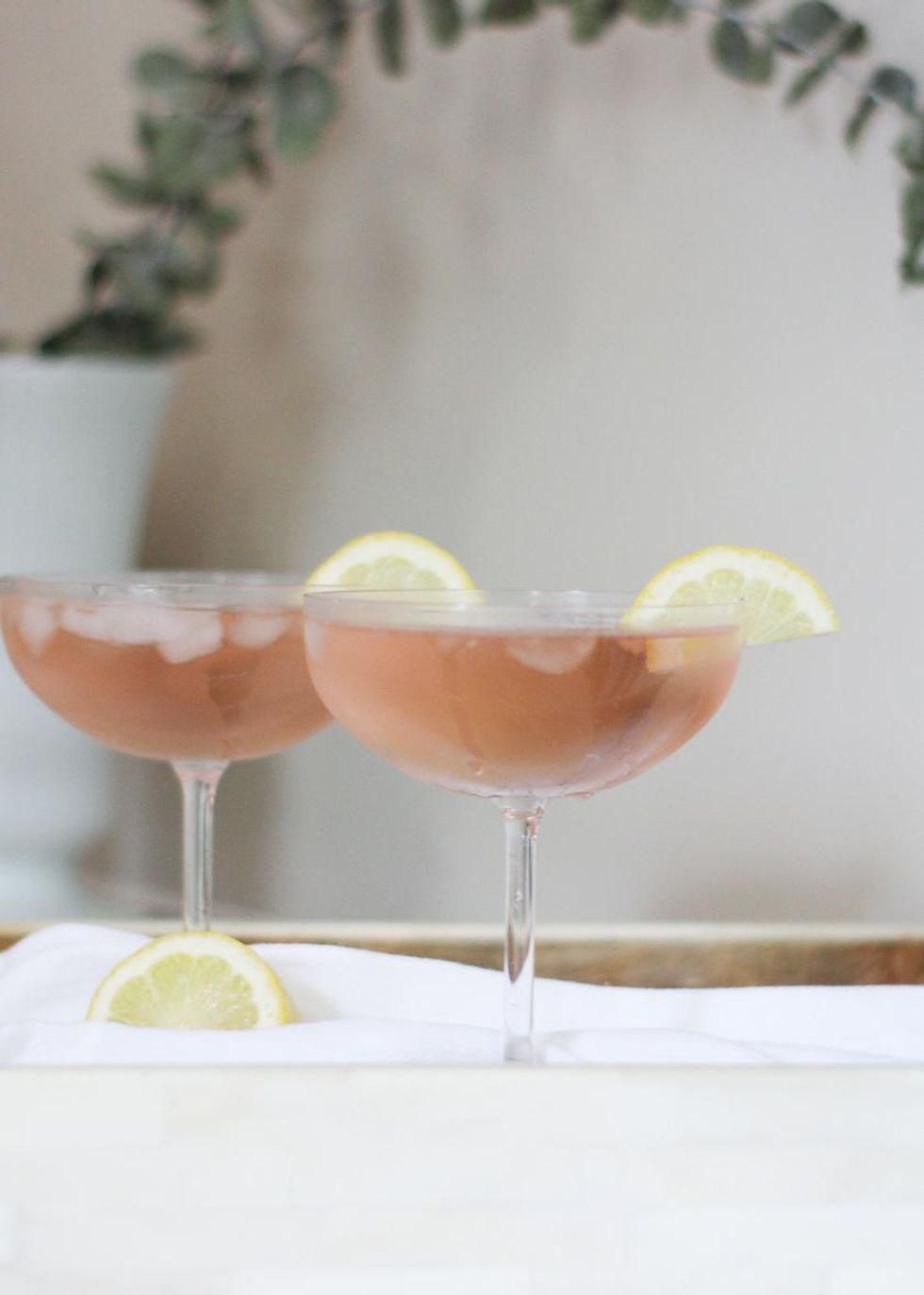 The Pink French 75 Cocktail