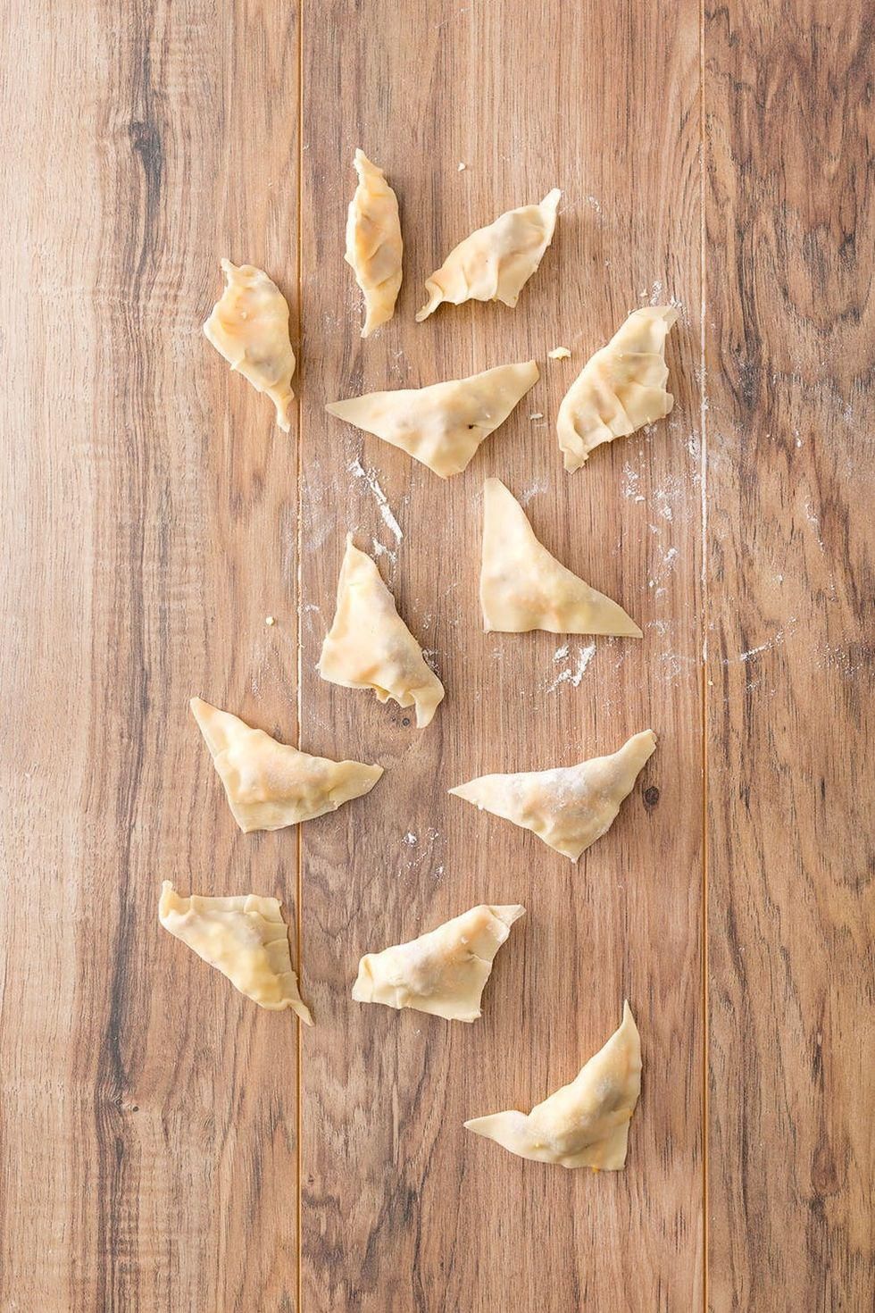 the potstickers finished