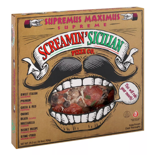 The Screamin\u2019 Sicilian Supreme Frozen Pizza