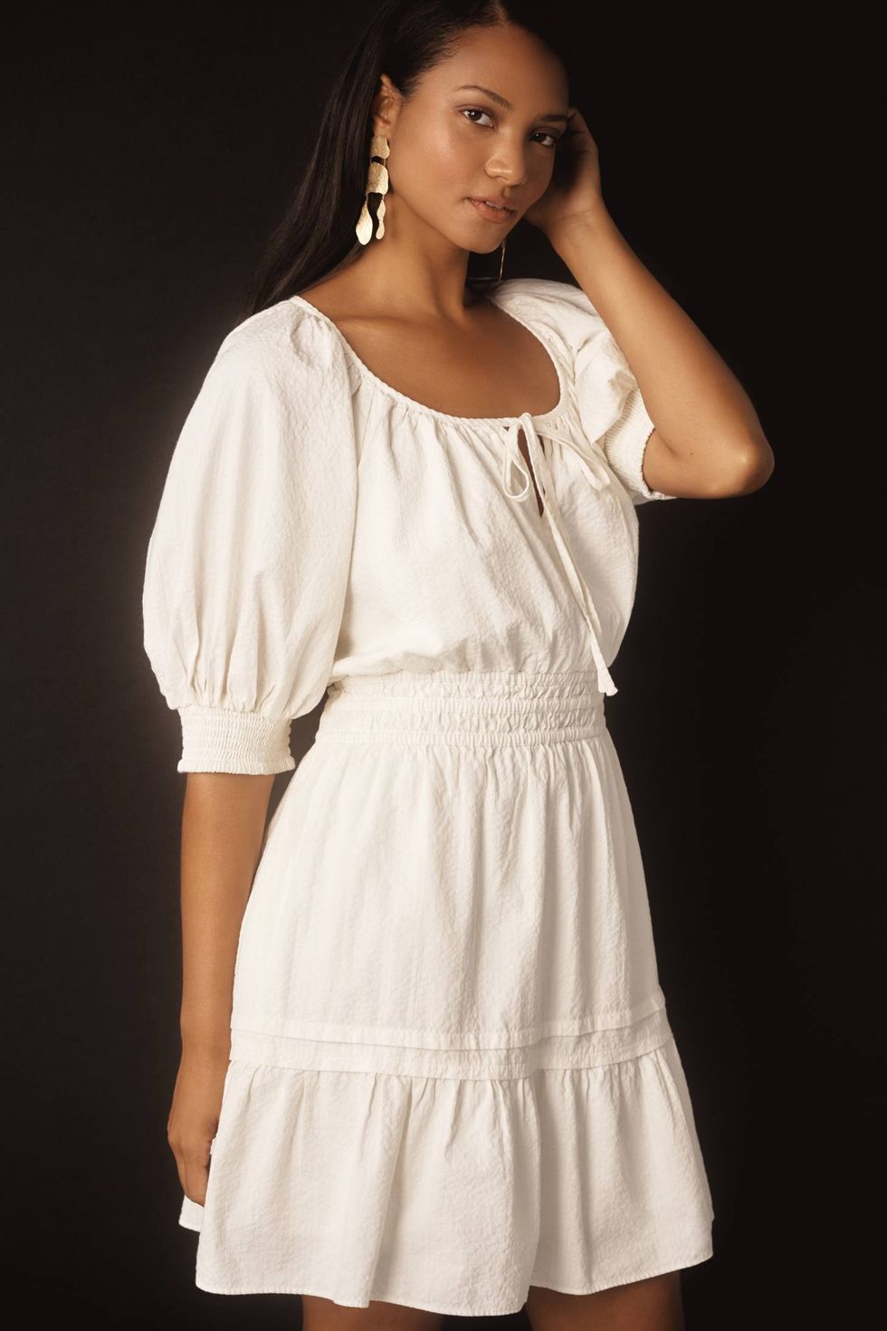 The Somerset Mini Dress: Puff-Sleeve Edition