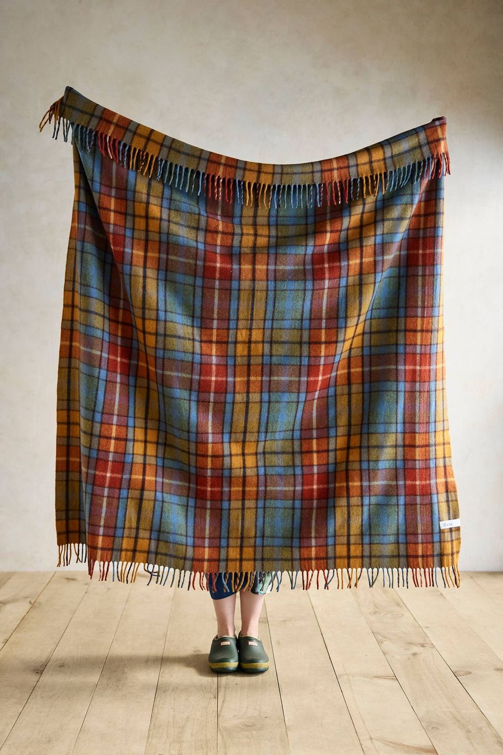 The Tartan Blanket Co. Antique Tartan Recycled Wool Throw