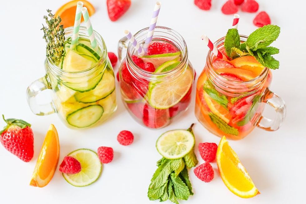 The three fruit infused water recipes will make you sparkle with health!