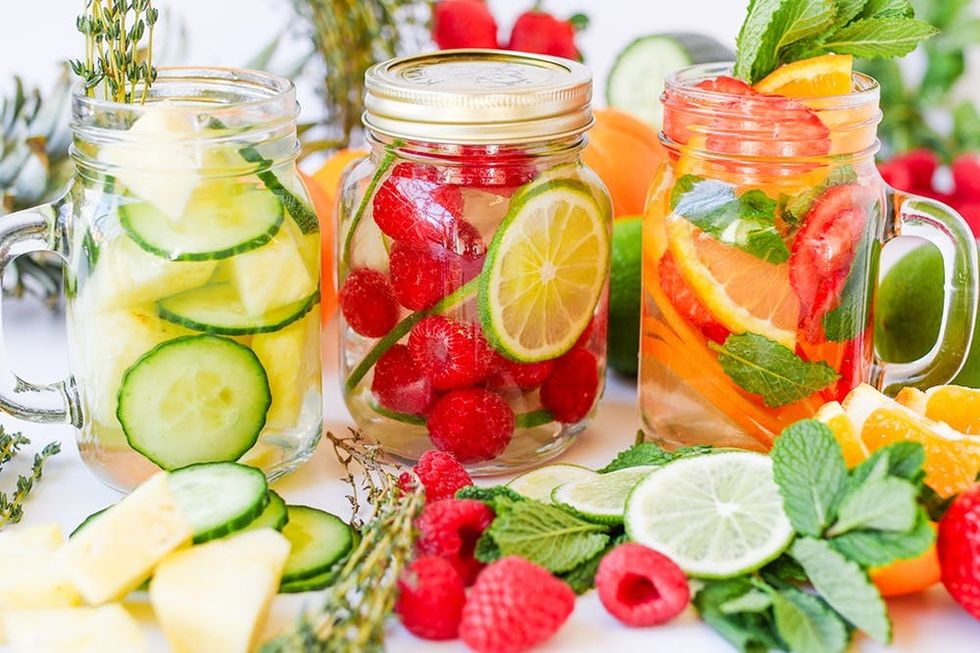 The three fruit infused water recipes will make you sparkle with health!