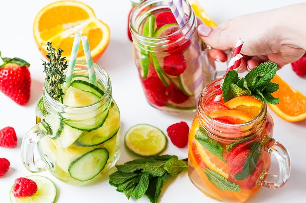 The three fruit infused water recipes will make you sparkle with health!