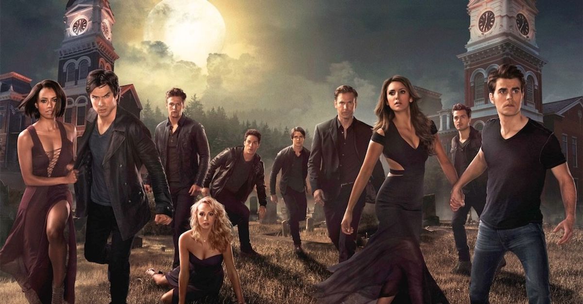 the vampire diaries reunion michael trevino wedding