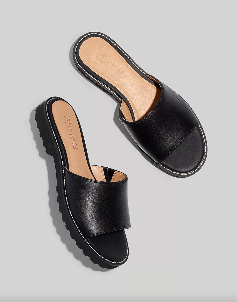 The Vaneeta Lug Slide Sandal Madewell Spring 2023 Collection