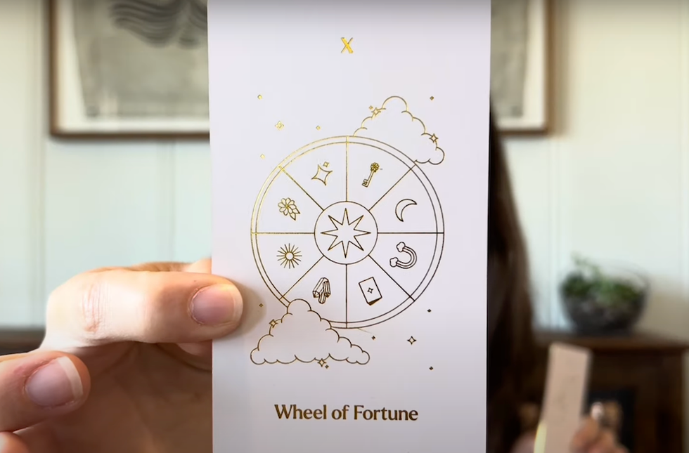 The Wheel of Fortune Tarot Card