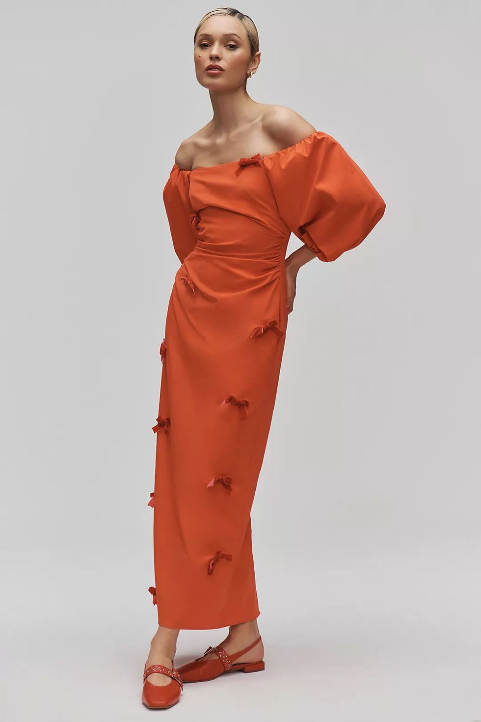 The Wolf Gang Off Shoulder Dress