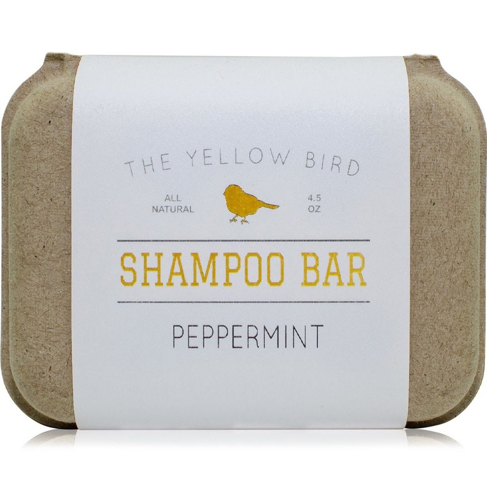The Yellow Bird Peppermint Shampoo Bar