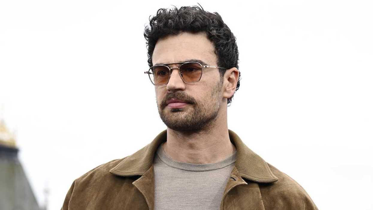 theo james at the fuze photo call