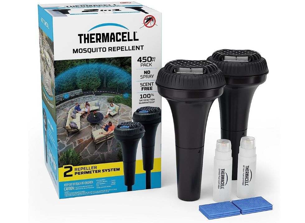 Thermacell mosquito repellent perimeter system