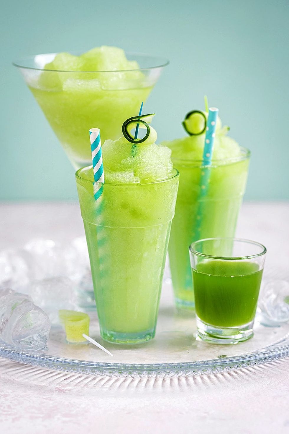 This cucumber gin slushie is the only drink you need this summer!