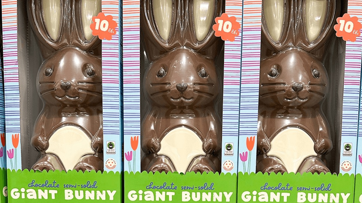 This Giant Chocolate Bunny At Costco Is Going Viral For Easter 2026