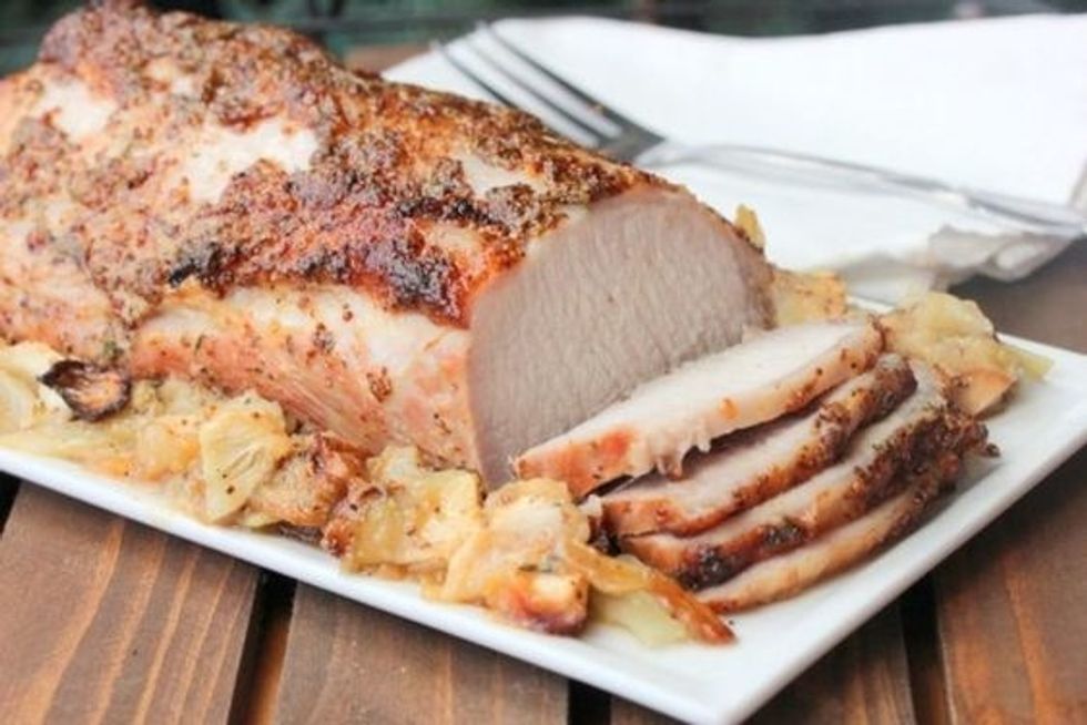 This pork loin roast recipe makes the perfect dish
