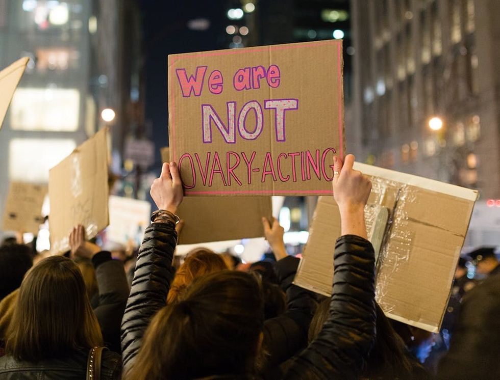 Thousands Take To The Streets Of NYC For Women's March