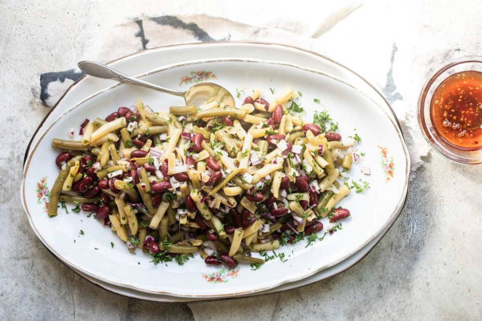 three bean recipe salad