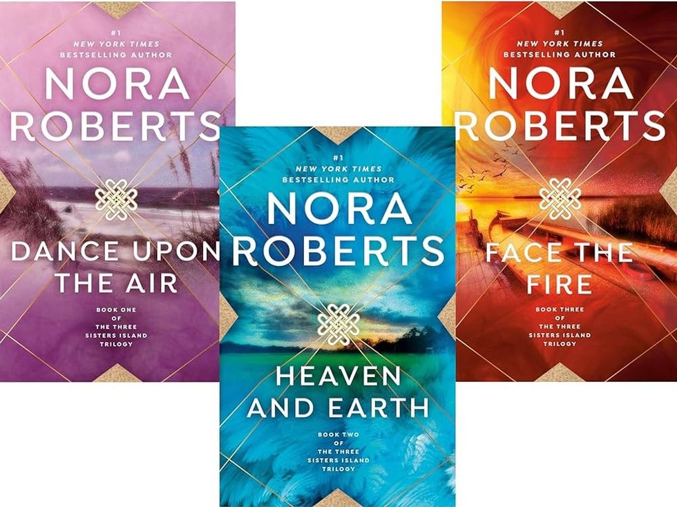 Three Sisters Island Trilogy Nora Roberts books