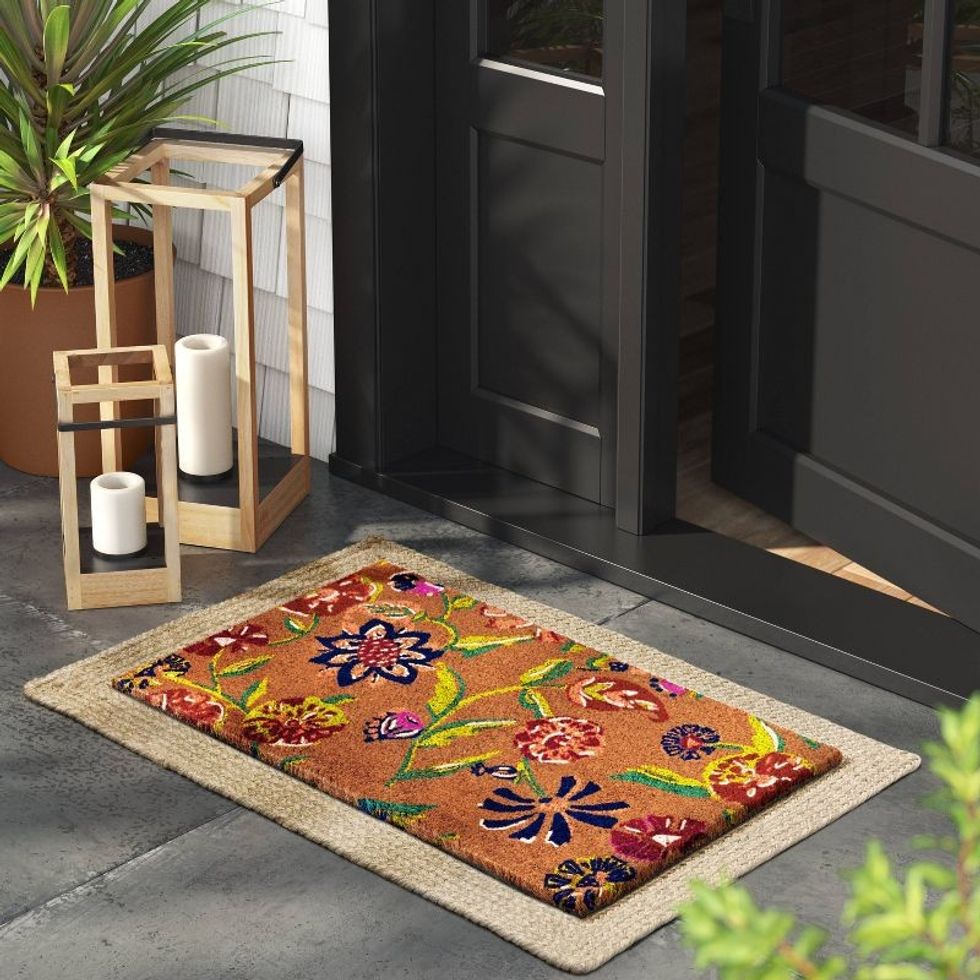 Threshold Floral Doormat