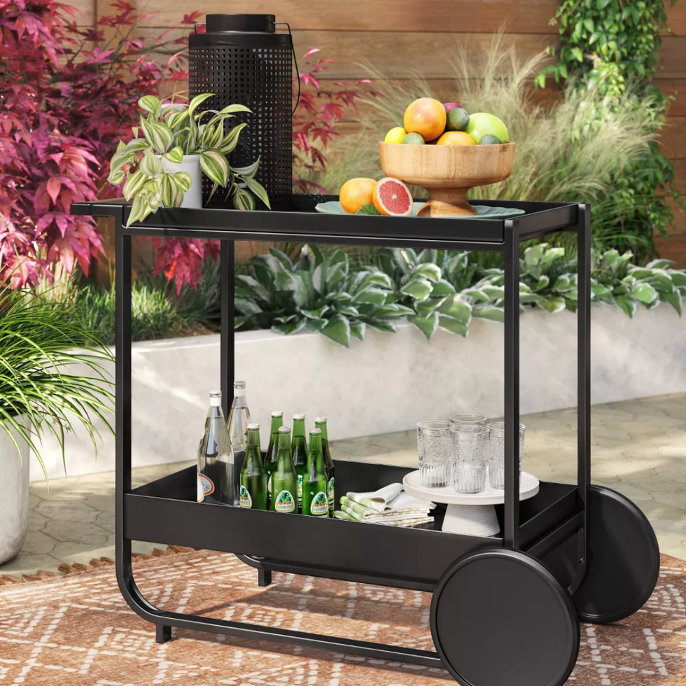 Threshold Henning Patio Bar Cart