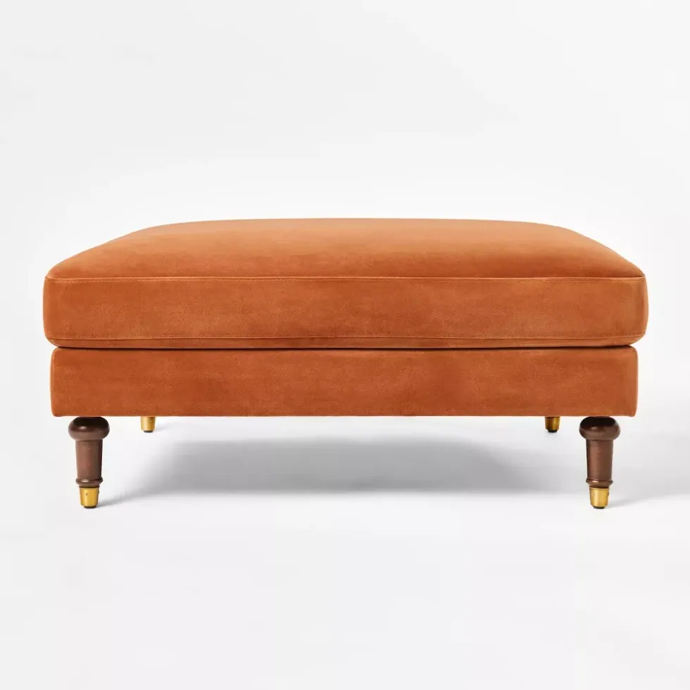 Threshold Mercer Cocktail Ottoman