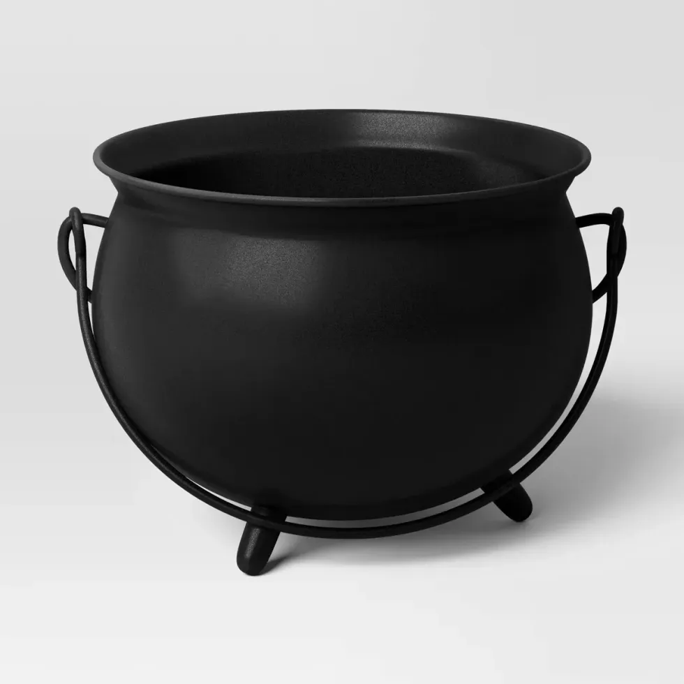 threshold metal cauldron