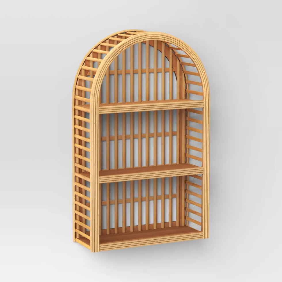 Threshold Rattan Wall Shelf