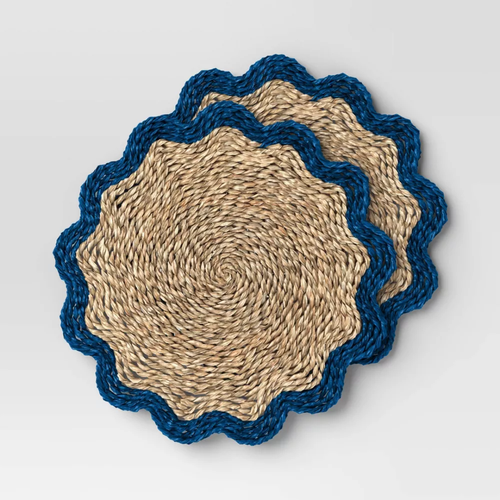 Threshold Woven Seagrass Chargers