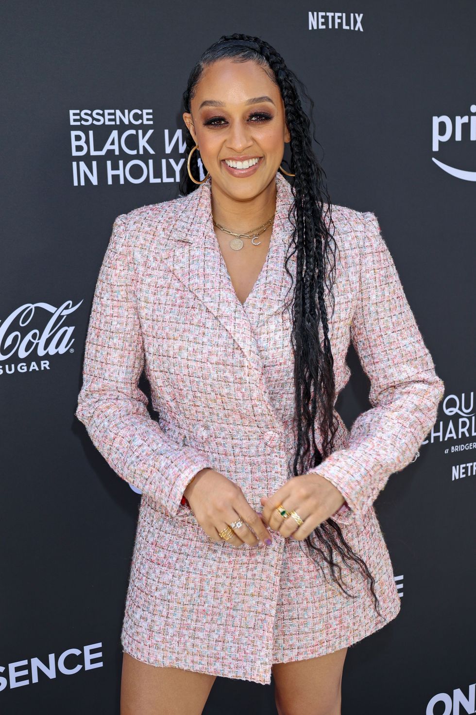 tia mowry boho knotless braids