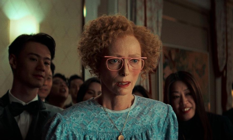 tilda swinton in ballad of a small player on netflix