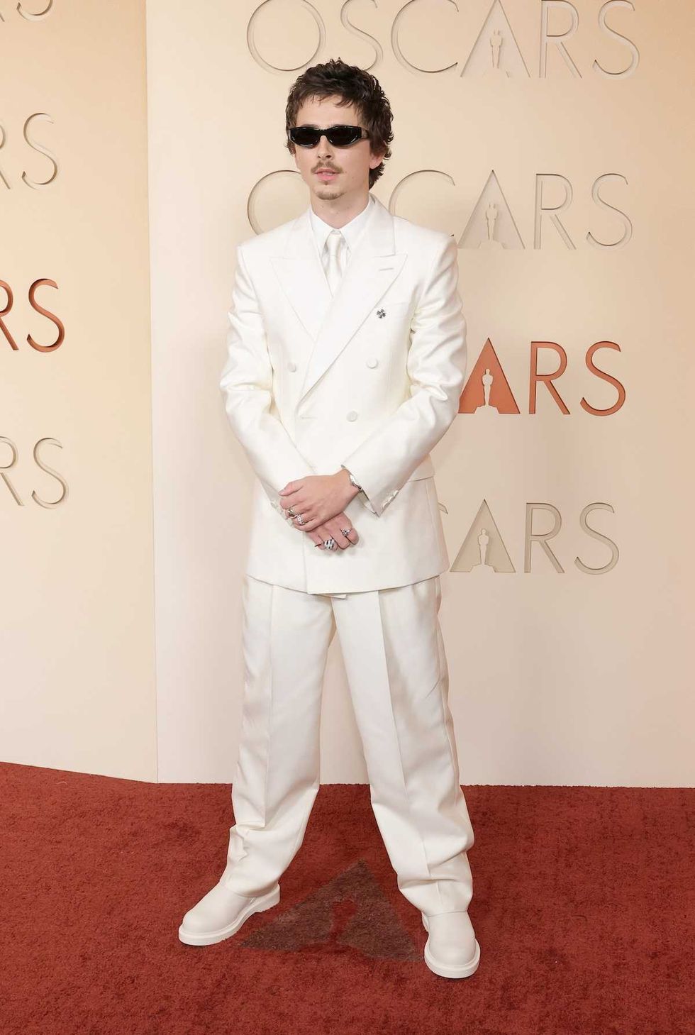Timoth\u00e9e Chalamet in Givenchy by Sarah Burton