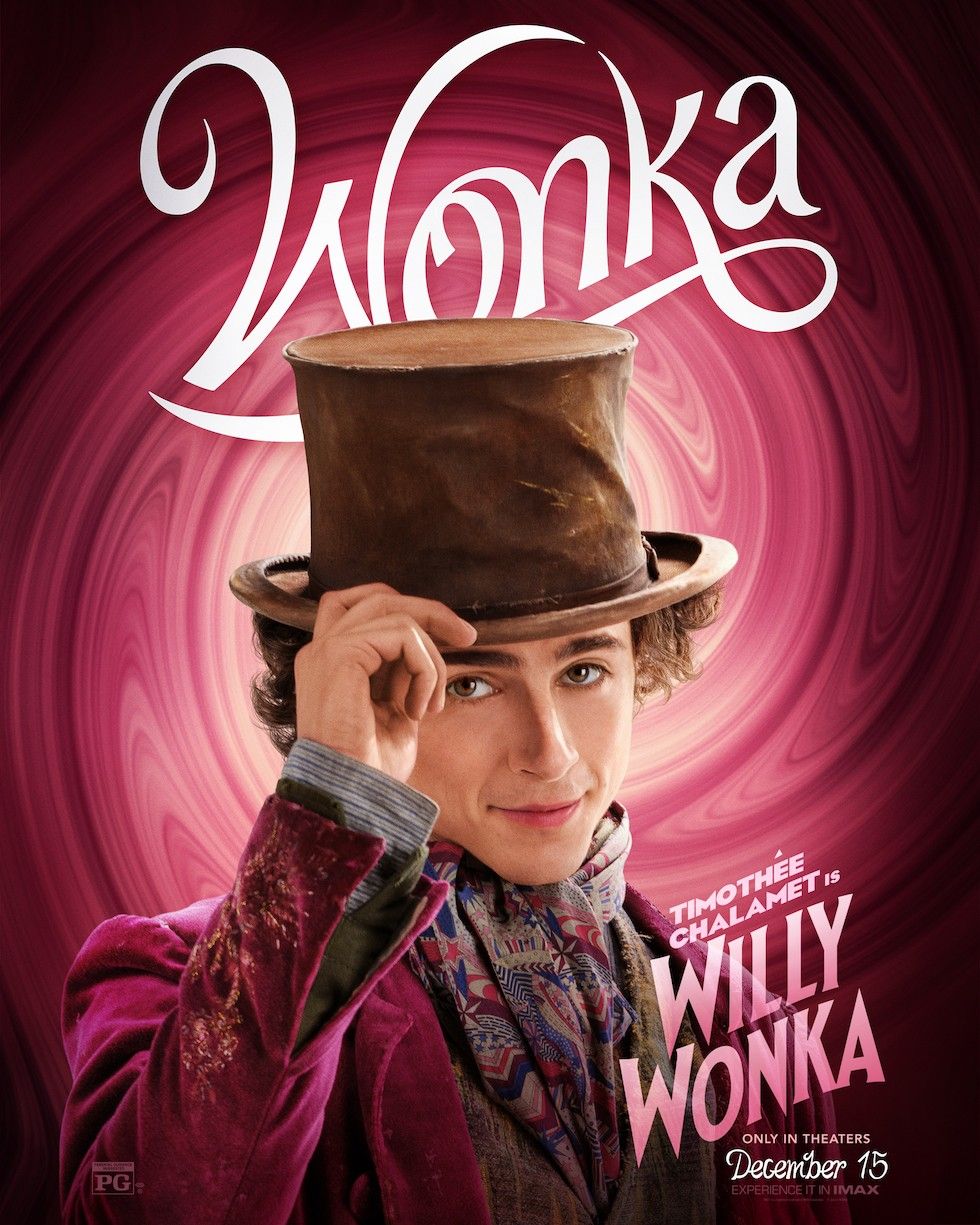 timothee chalamet wonka