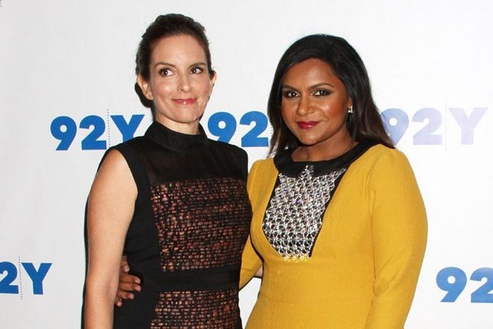 Tina Fey and Mindy Kaling