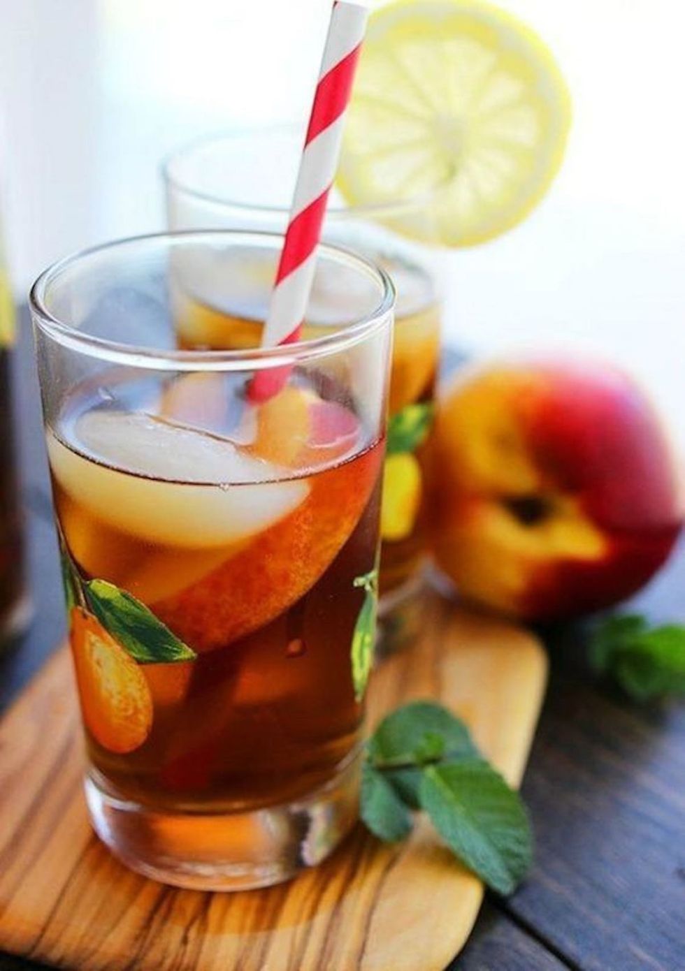 Tipsy Lemonade and Peach Iced Tea
