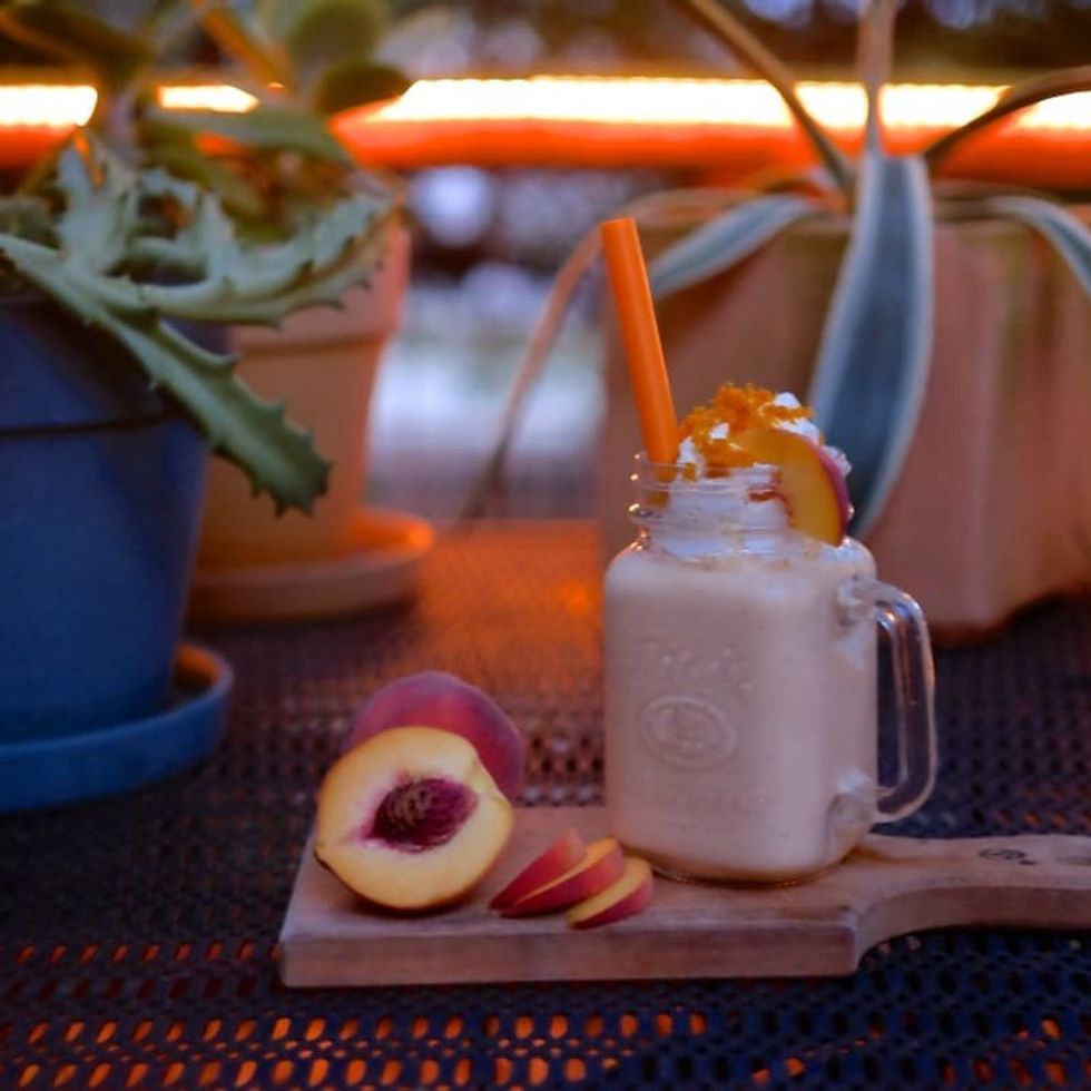 Tito's Peach Dreamsicle Shake cocktail