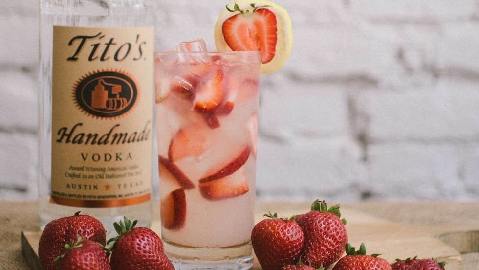 Tito's Strawberry Lemonade