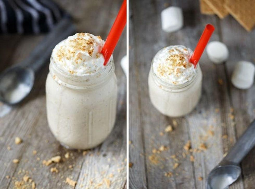 Toasted Marshmallow Milkshake