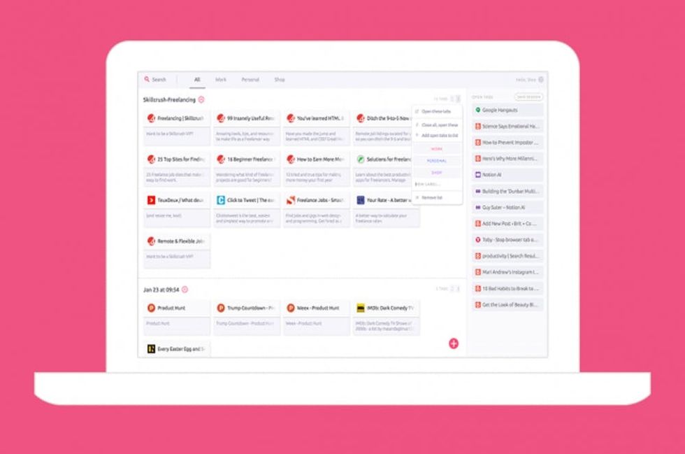 Here’s a Brilliant Way to Organize Your Tabs Brit + Co