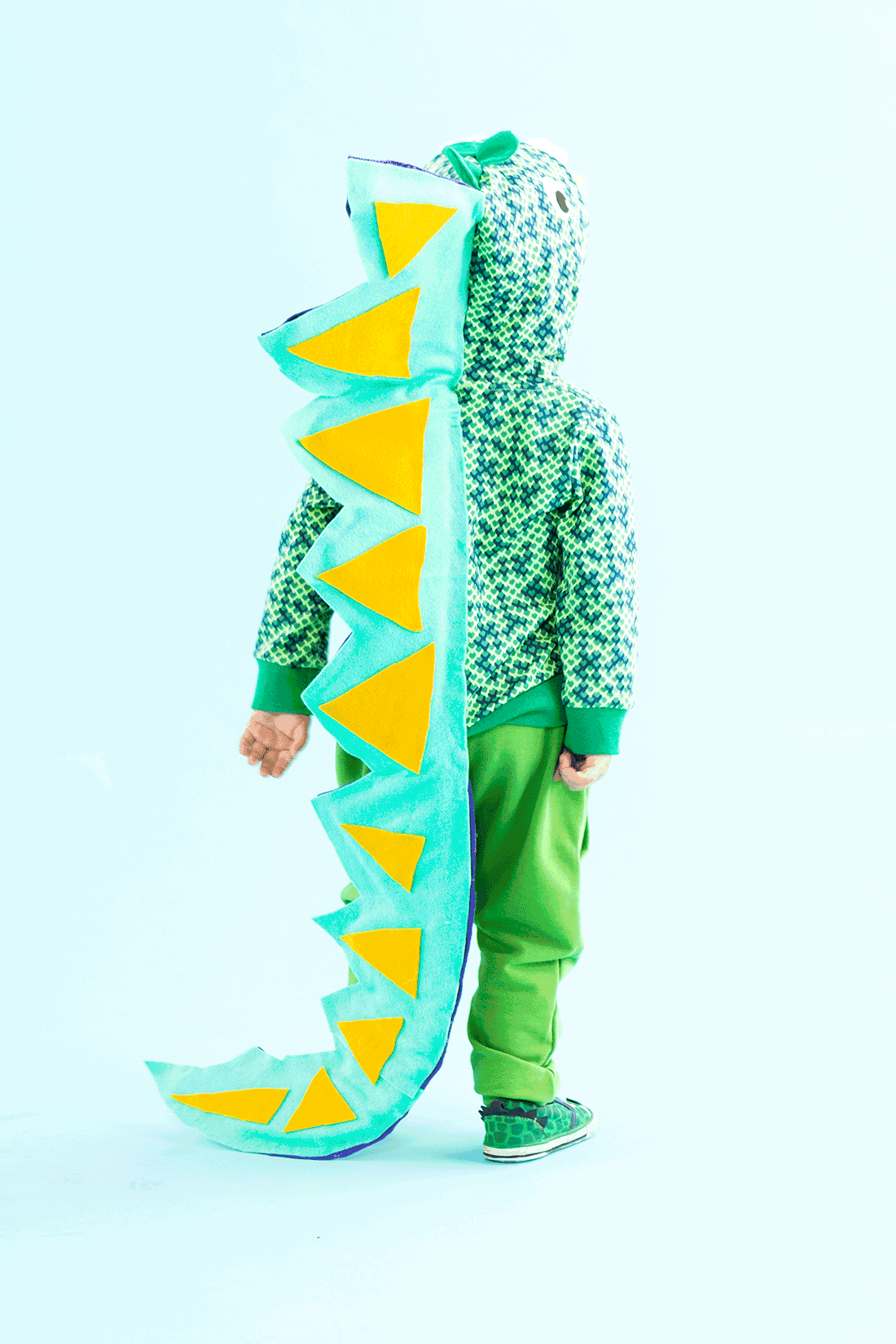 Toddler Dinosaur Halloween Costume Gif