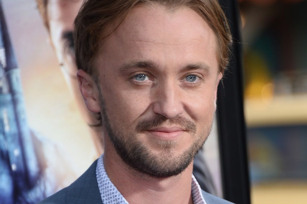 tom felton at the beauty and the beast premiere
